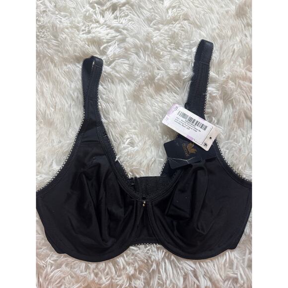 Wacoal Women's Basic Beauty Unlined Full Figure Underwire Bra nwt size 32D black - Picture 3 of 5